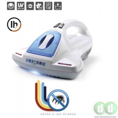 Aspirador colchones con luz ultravioleta e iones