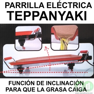 Teppanyaki. Función Inclinación
