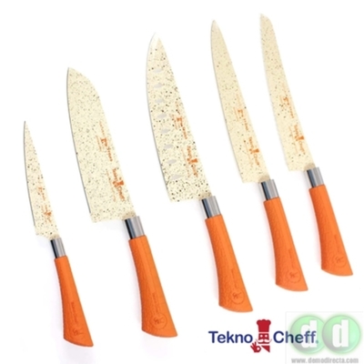 5 Cuchillos Japoneses Santoku