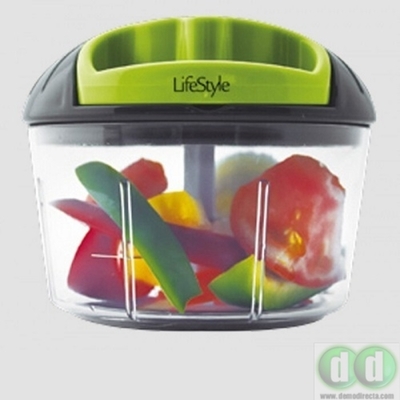 Picadora Batidora Manual de Verduras 650 ml