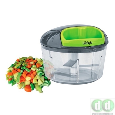 Picadora Batidora Manual de Verduras 650 ml
