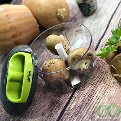 Picadora Batidora Manual de Verduras 650 ml
