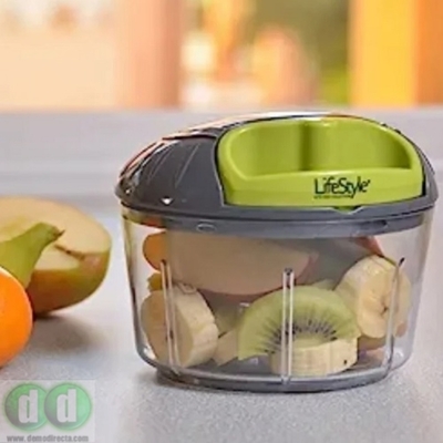Picadora Batidora Manual de Verduras 650 ml