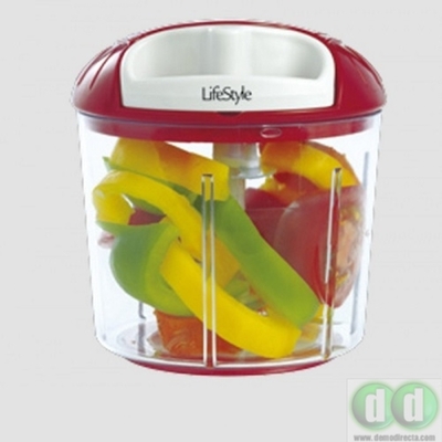 Picadora Batidora Manual de Verduras 1000 ml