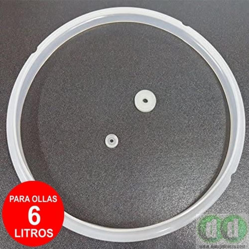 JUEGO AROS DE SILICONA OLLAS DE 6 LITROS