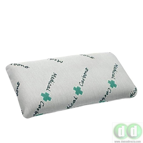 ALMOHADA VISCO FARMA CARBONO 105 CM