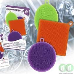 ESPONJAS FLEXIBLES DE SILICONA