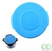 TAPA DE SILICONA AZUL CUBETA 6 LITROS